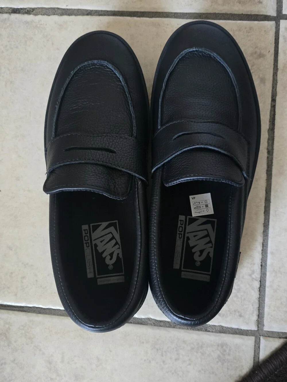 Vans Black Men's Slip-On Loafers